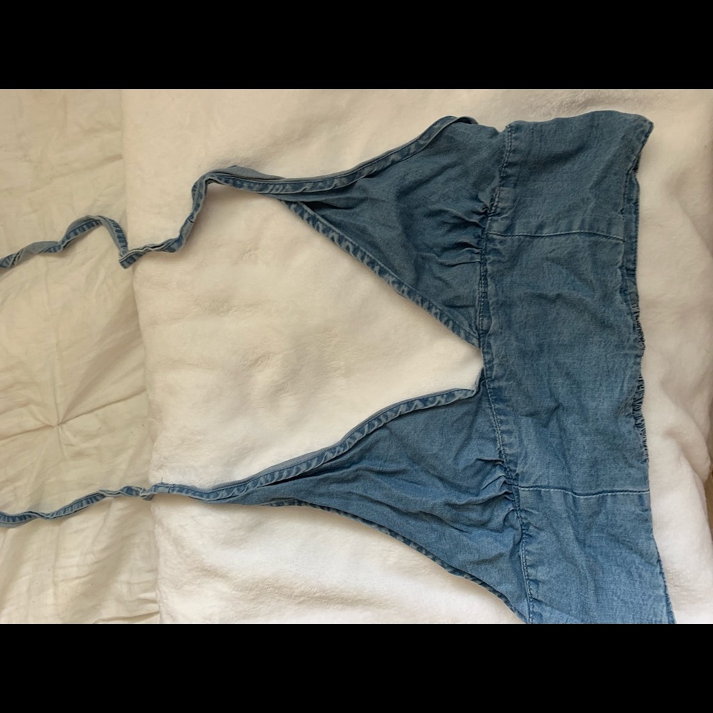 Forever 21 blue halter Bralette